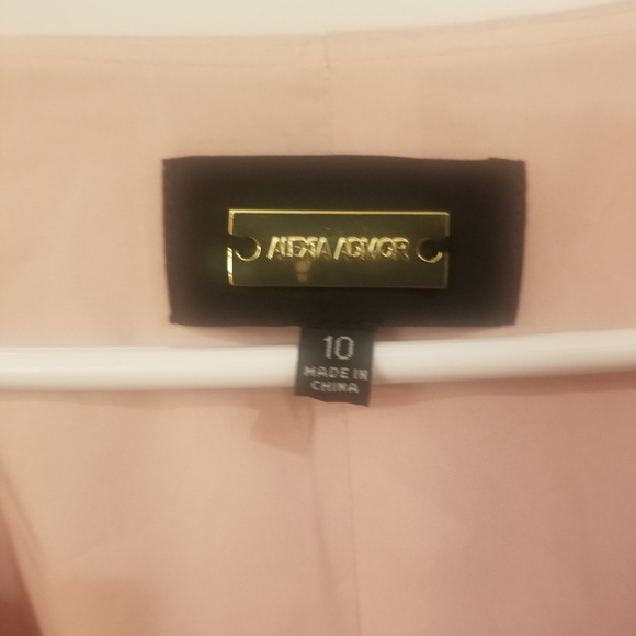 ALEXIA ADMOR August Draped Fit & Flare Midi Dress size 10 - Picture 2 of 6